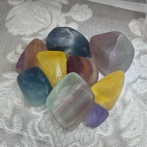 Fluorite Crystal Tumbles